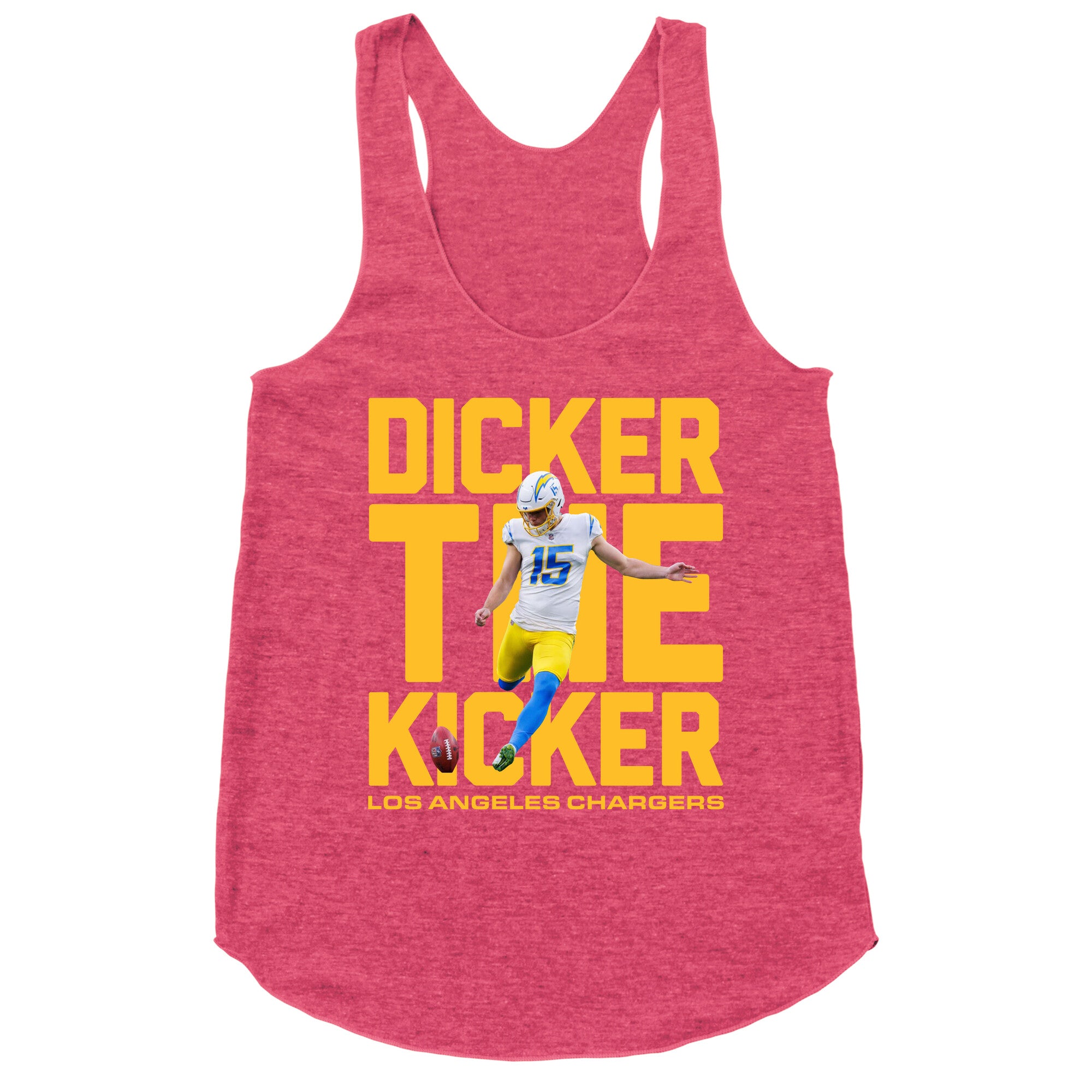 Dicker the Kicker Racerback Tank